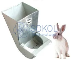 Кормушка для кроликов бункерная односекционная